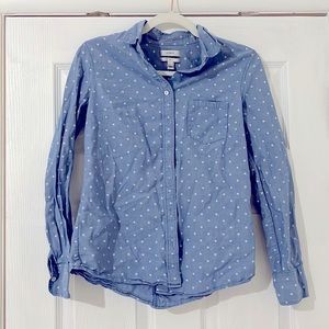 J.Crew Button-up Shirt Boy Fit - Size 0
